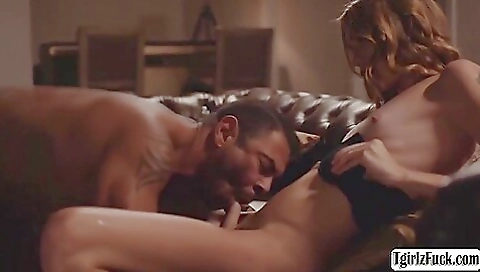 Blonde blonde gets her hole filled with the stepdad's cock