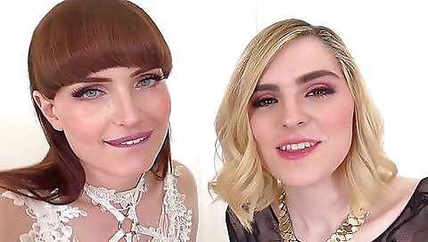 Very good anal sex with a great blonde and a brunette