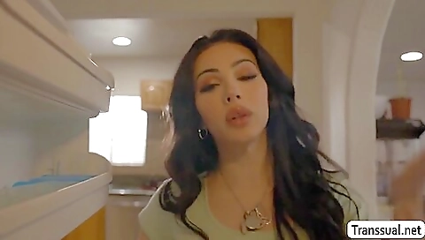 Busty brunette milf is getting her ass licked and fucked