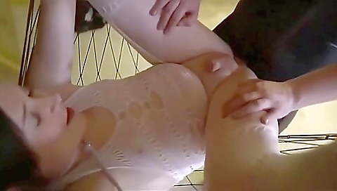 Two sexy shemale sluts are fucked in a hot bdsm scene