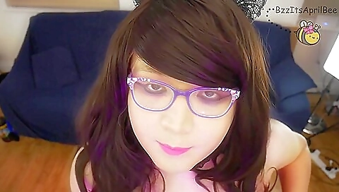 Brunette 18+ dressed in panties dressed up like teen 18+