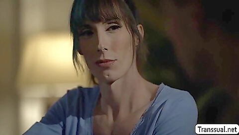 Tattooed transvestite slut gets her asshole pounded hard